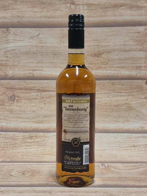 Dennenhoning mede MW, fles 0,73 liter
