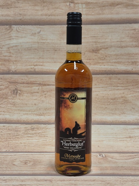 Gepofte kastanje mede Herbstglut, fles 0,73 liter