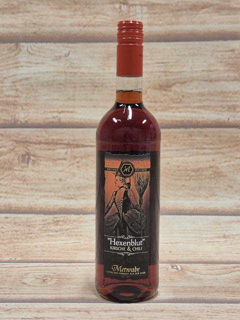 Kersen chili mede Hexenblut, fles 0,73 liter