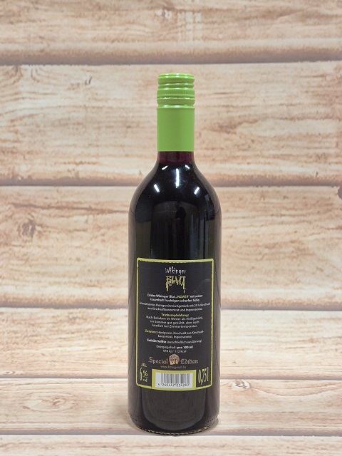 Kersen gember mede Wikinger Blut Ingwer, fles 0,75 liter