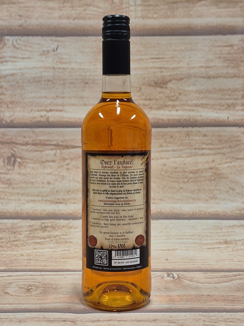 Mandarijn mede La Pulpeuse, fles 0,75 liter