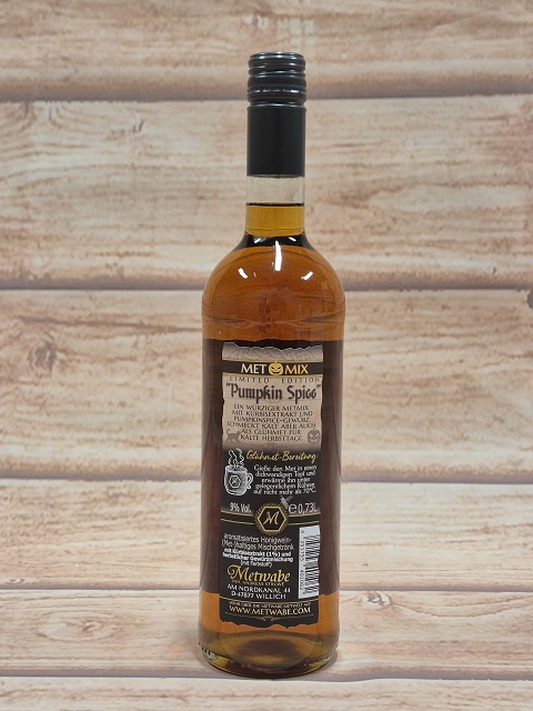 Kruiden mede Pumpkin Spice, fles 0,73 liter