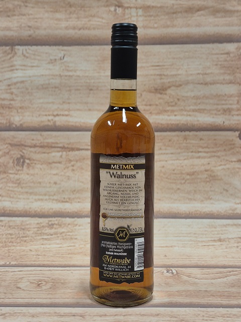 Walnoot mede, fles 0,73 liter