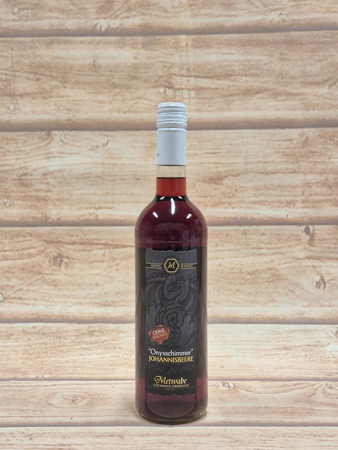 Alcoholvrije zwarte bessen mede Onyxschimmer, fles 0,73 liter