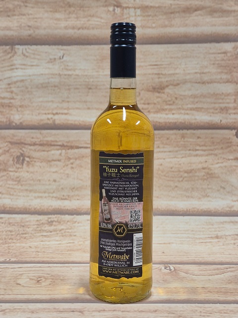 Japanse citrus mede Yuzu Senshi, fles 0,73 liter Japanse citrus mede Yuzu Senshi, fles 0,73 liter