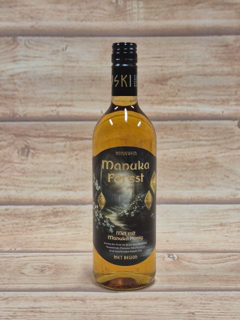 Manukahoning mede Manuka Forest, fles 0,75 liter Manukahoning mede Manuka Forest, fles 0,75 liter