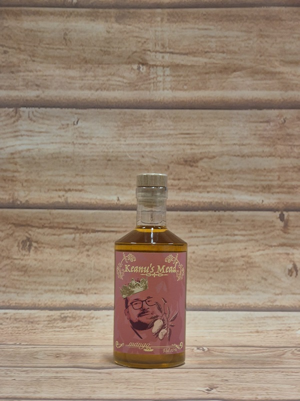 Mango Zwarte thee mede, fles 0,5 liter Mango Zwarte thee mede, fles 0,5 liter